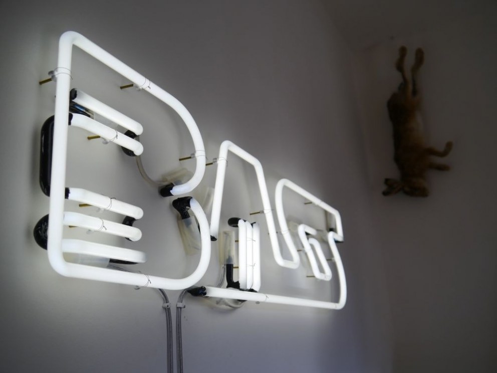 London Private Residence, W1 | Neon sign | Interior Designers